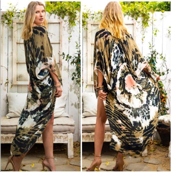 Olivia Tye Dye Duster Kimono